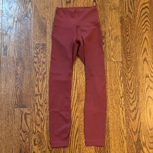 Lululemon Wunder Train high rise 25” tights Leggings